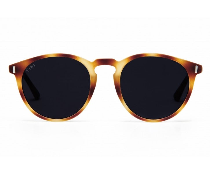 NANTE TIWI USA Rubber Havana with Blue Lenses (flat+AR)