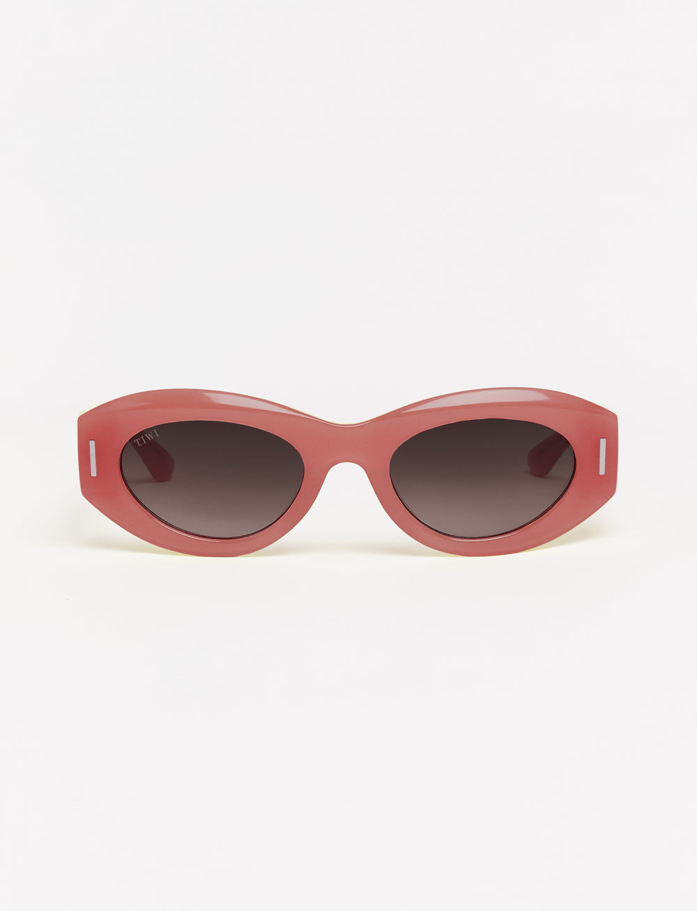 BRUNNA Available in more colors Milky Pastel Pink with Burgundy Gradient Lenses