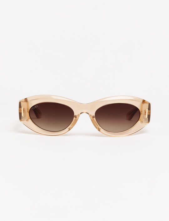 BRUNNA Available in more colors Shiny Smoke Brown with Brown Gradient Lenses