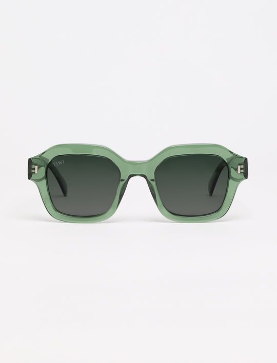 LeClub Carole Available in more colors Acetate Crystal Green with Green Lenses
