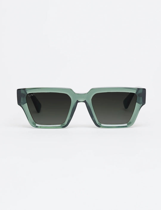 TOKIO Sunglasses Available in more colors Shiny Green with Green Gradient Lenses