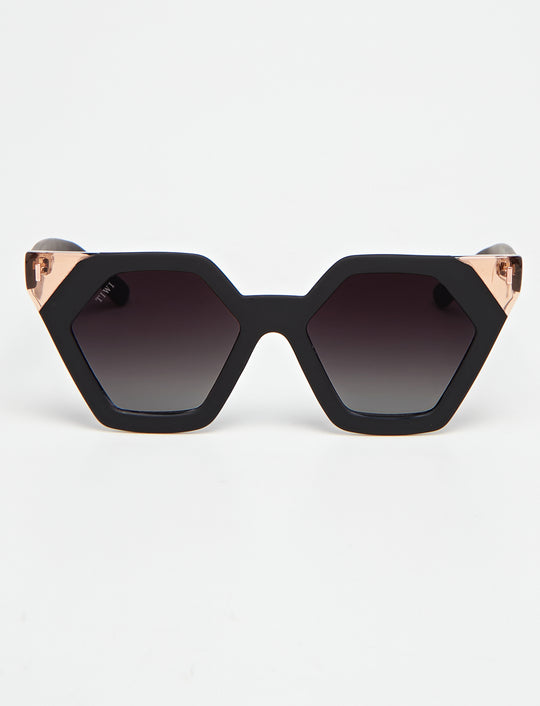 HEXAGON II Sunglasses Available in more colors Rubber Black Pink