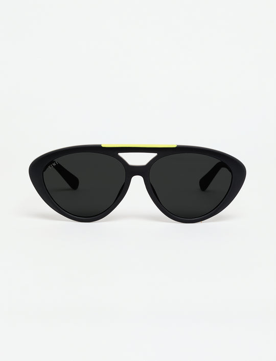 KABUKKI Available in more colors Rubber Black/Yellow with Black Lenses