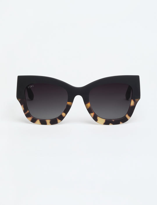 MAYFAIR Available in more colors Bicolor Tortoise/Black with Burgundy Gradient Lenses