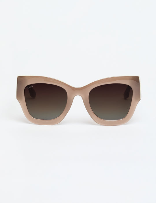 MAYFAIR Available in more colors Shiny Coconut/Beige with Brown Gradient Lenses