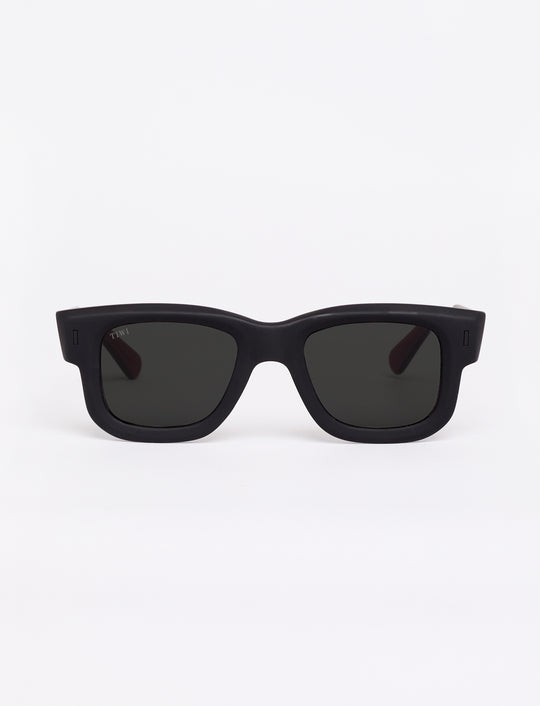 NICO Sunglasses Available in more colors Rubber Blac/Red lips with Black Lenses