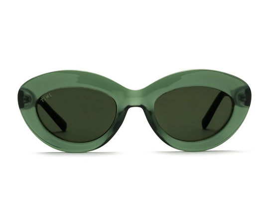 CANNET Sunglasses Available in more colors Shinny Green with Green lenses