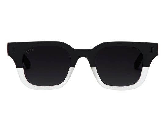 LIO Sunglasses Available in more colors Rubber Black ice with Smoke Gradient Lenses  
