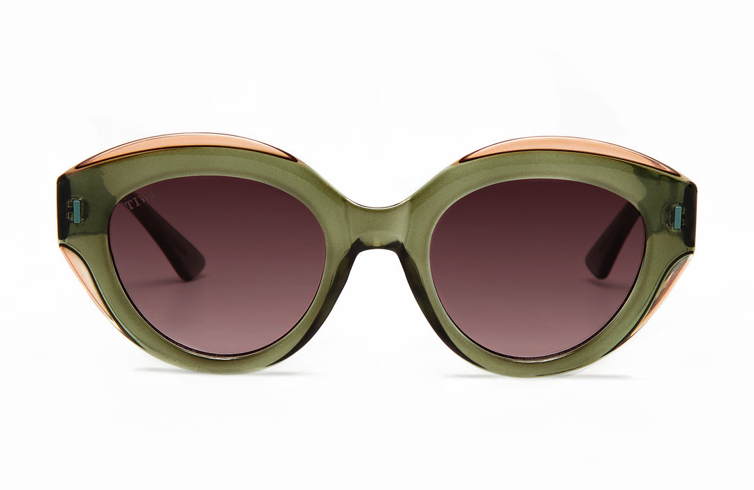 ANNE Sunglasses Available in more colors Shiny Green  