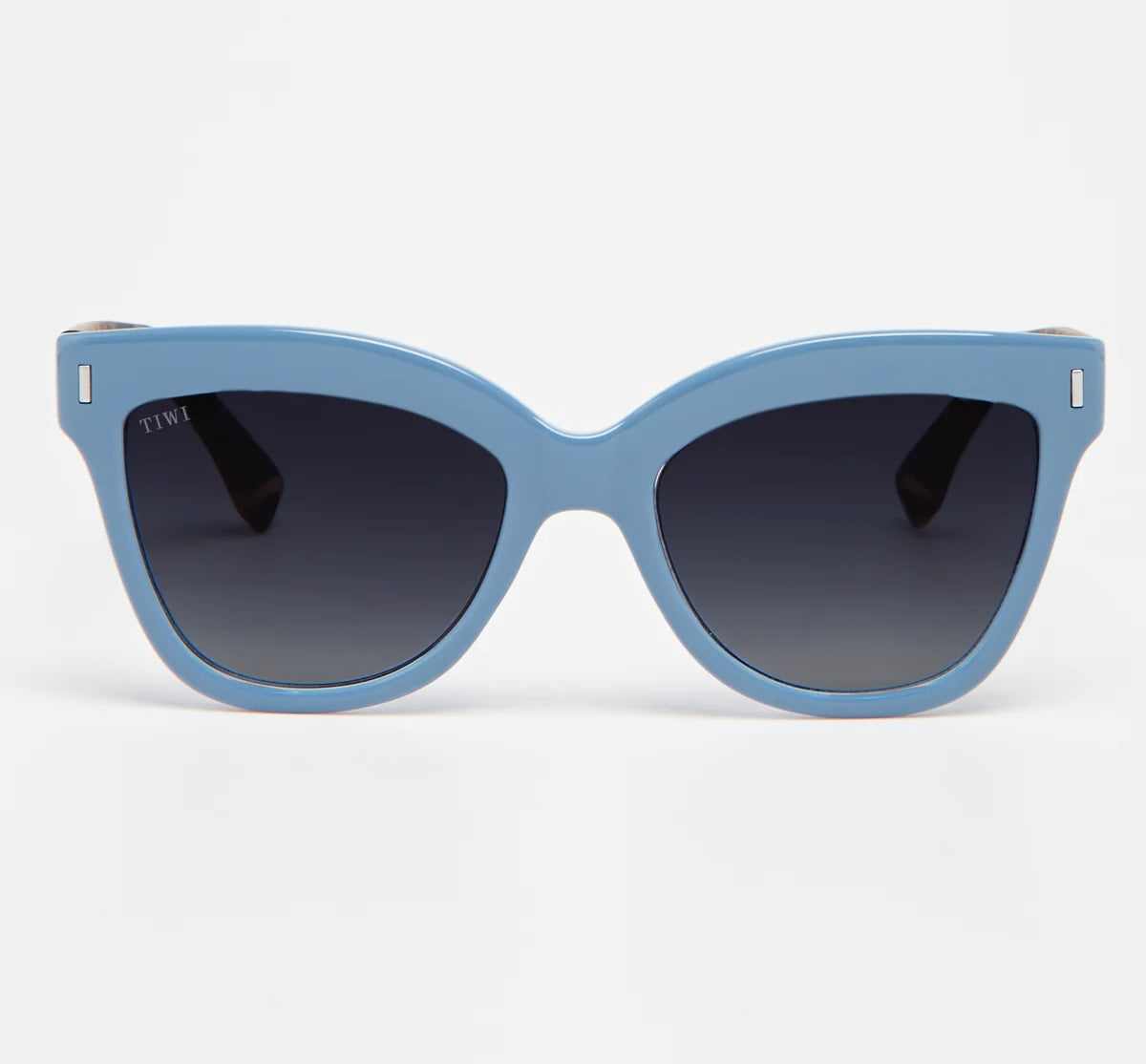 MAUI Sunglasses Available in more colors Pastel Blue with Tortoise Temples  