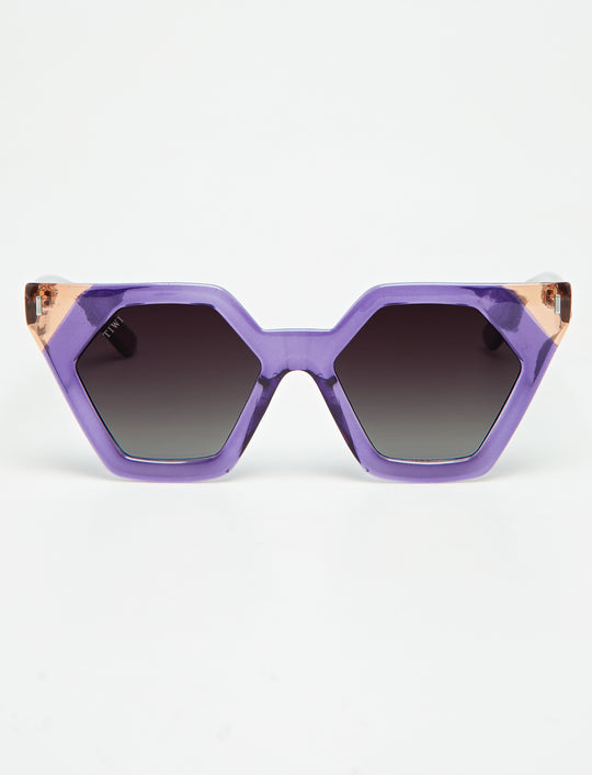 HEXAGON II Sunglasses Available in more colors Bicolor Purple Pink  
