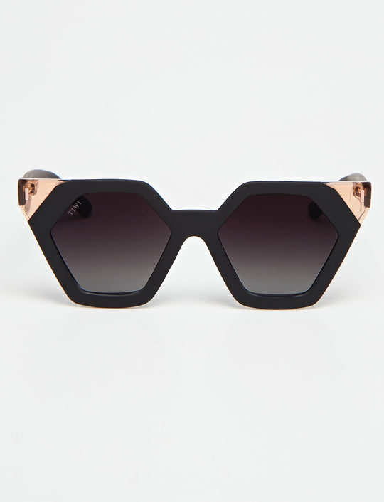 HEXAGON II Sunglasses Available in more colors Rubber Black Pink  