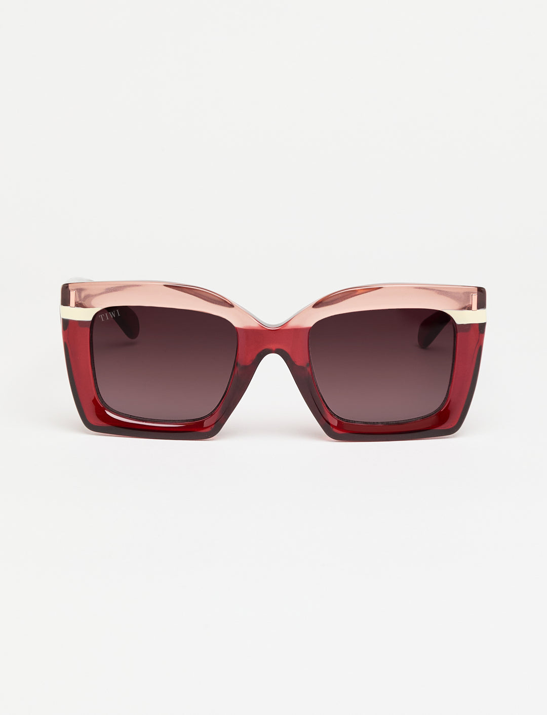 MALI Sunglasses Available in more colors Shiny Tricolor Red/Pink/Beige