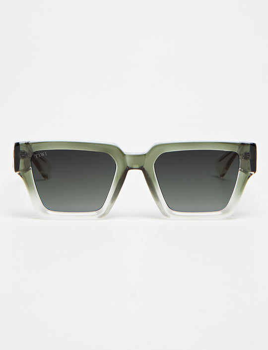 TOKIO Sunglasses Available in more colors Shiny Gradient Green  