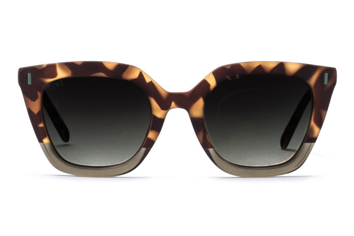 HALE Sunglasses Available in more colors Bicolor Green Tortoise/Shiny Green  