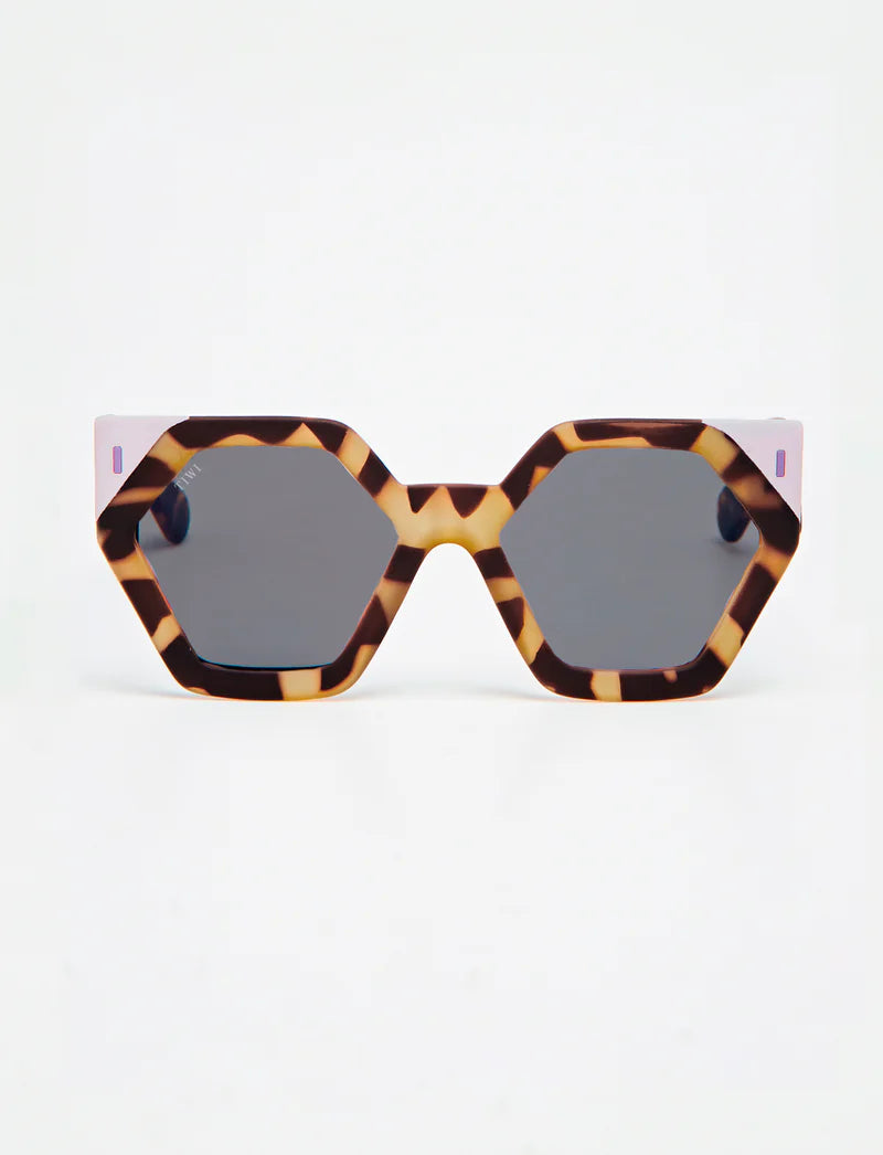 HEXAGON I Sunglasses Available in more colors Rubber Tortoise Violet  