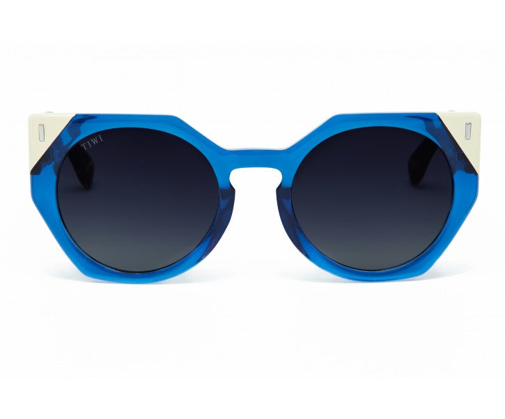 VENUS Sunglasses Available in more colors Shine Dark Blue/beige with Blue Gradient Lenses  