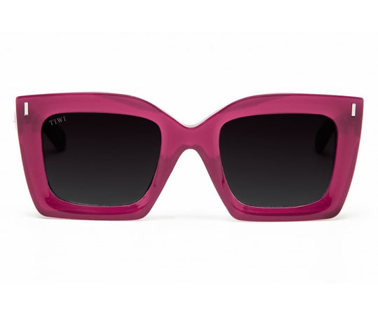 MALI Sunglasses Available in more colors Shiny Cherry with Burgundy gradient lenses  