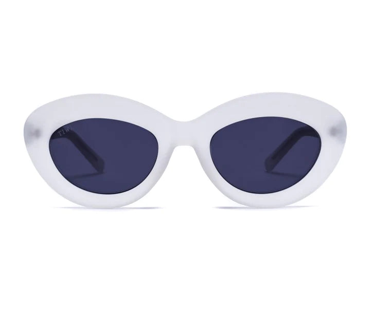 CANNET Sunglasses Available in more colors Rubber Ice with Blue Lenses  
