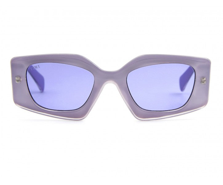 SEUL SUNSET BLISS Sunglasses Available in more colors Crystal Pastel Lavander with Lavander lenses  