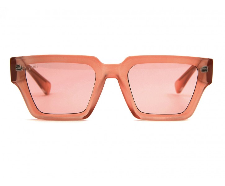 TOKIO SUNSET BLISS Sunglasses Available in more colors Crystal Pink with Pink Lenses  