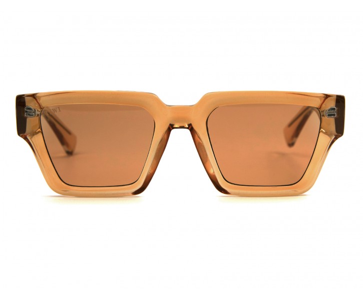 TOKIO SUNSET BLISS Sunglasses Available in more colors Crystal Peach with Peach lenses  