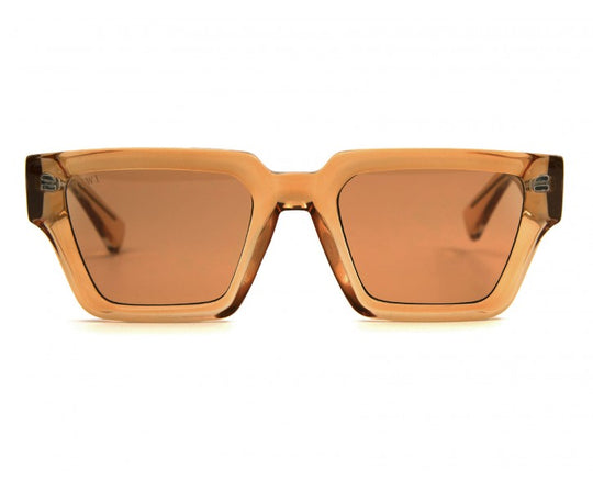 TOKIO SUNSET BLISS Sunglasses Available in more colors Crystal Peach with Peach lenses  