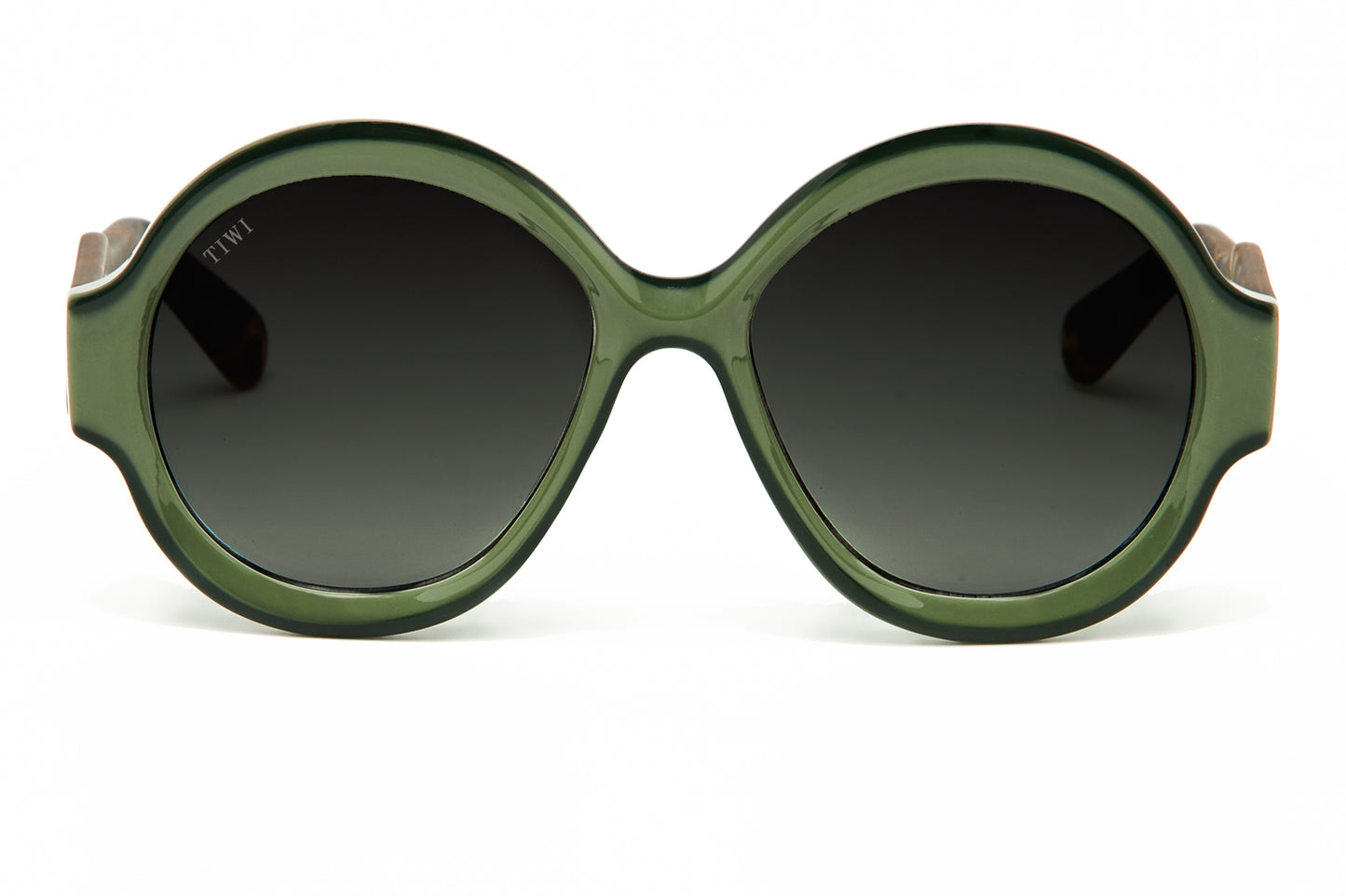 GAMBETTA Sunglasses Available in more colors Shiny Green/Dark/Light Tortoise Temples  