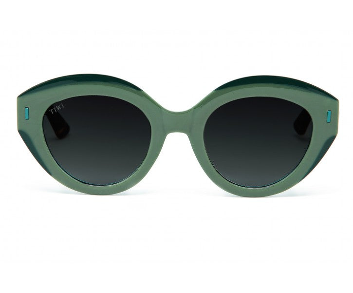 ANNE Sunglasses Available in more colors Bicolour Dark/Light Shiny Green  