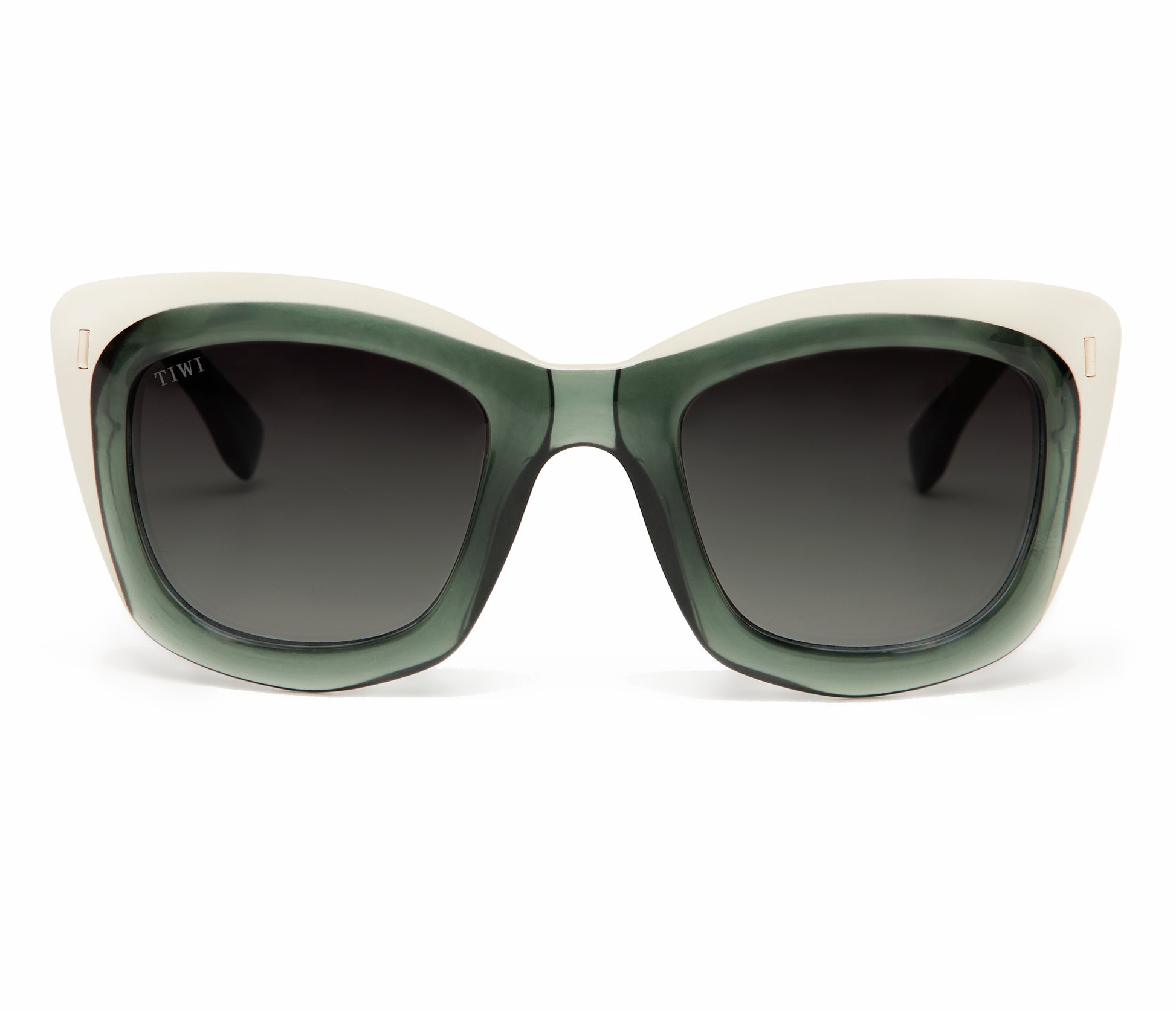 FIER Sunglasses Available in more colors Shiny Green/Beige  