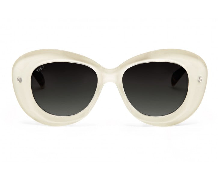 EDEN ROC Sunglasses Available in more colors Shiny beige with Tortoise temples (Limited Edition)  
