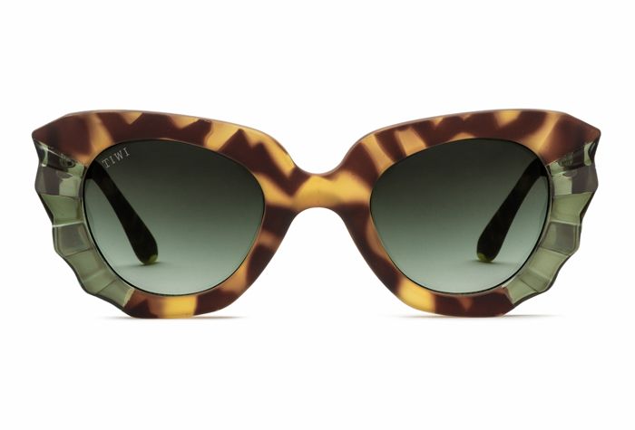 MATISSE Sunglasses Available in more colors Bicolour Green Tortoise/Shiny Green  