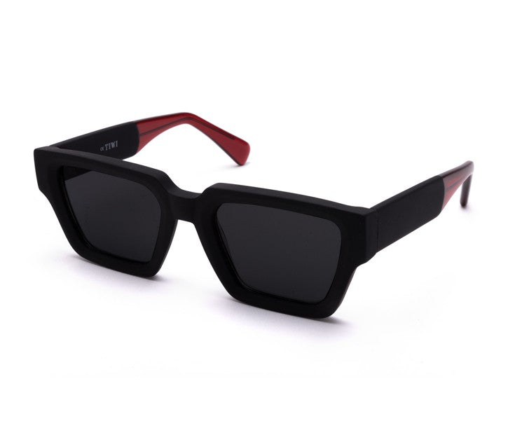 TOKIO Sunglasses Available in more colors Rubber Black/Red Tips  