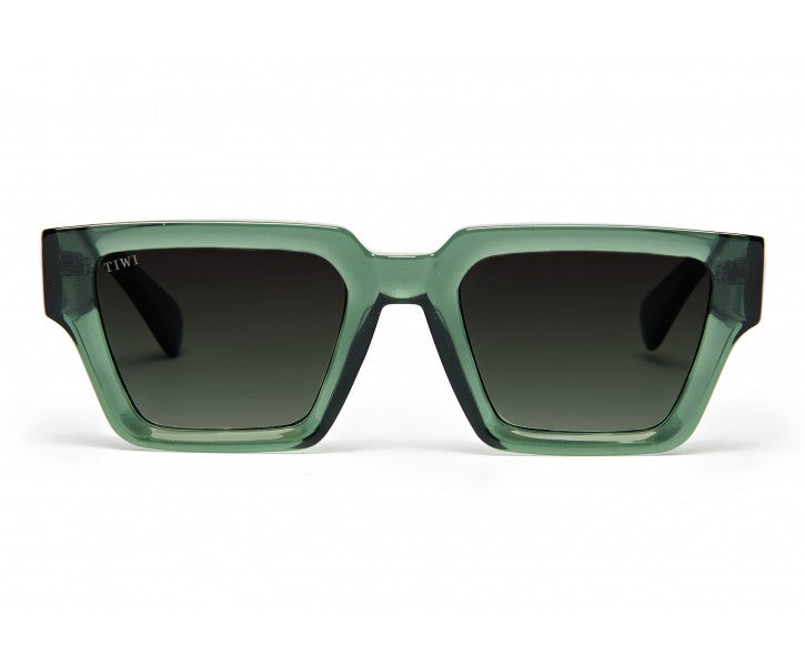 TOKIO Sunglasses Available in more colors Shiny Green with Green Gradient Lenses  