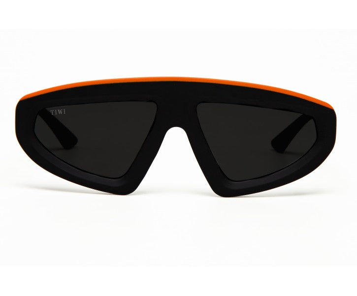 TUBA Sunglasses Available in more colors Rubber Black/ Orange top line  